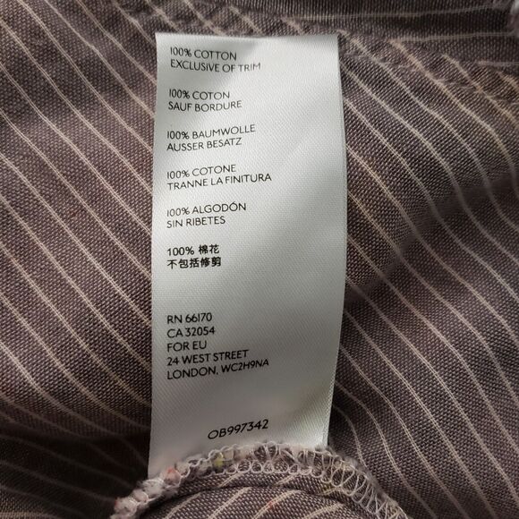 Free People Top Seeking Starlight Plaid Button Down Shirt Pink XS Boho Grunge - Picture 7 of 9